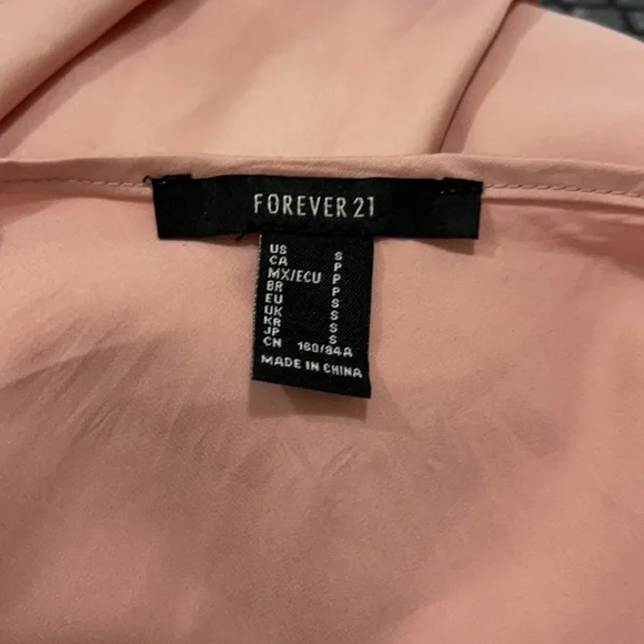 Forever 21 Cowl Neck Midi Silk Dress - Picture 12 of 12